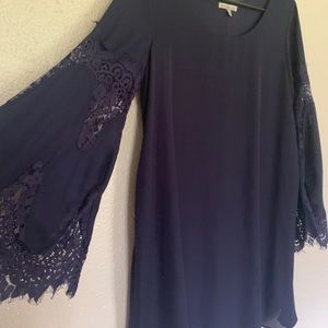 Charlotte Russe Dress- Navy blue Small